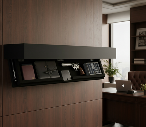 Zula Tasarım - Siyah Sabit Raf