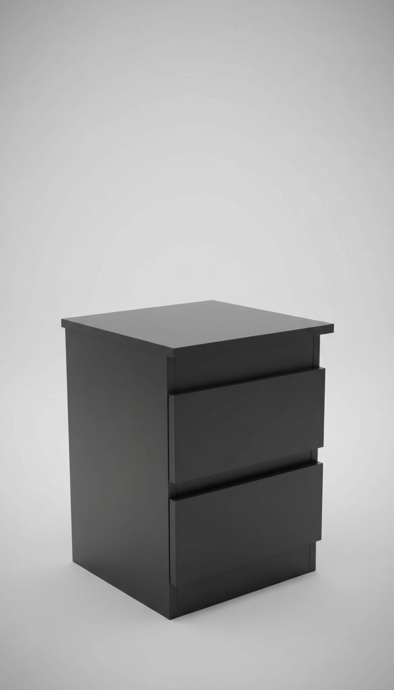 Zula Tasarım- Siyah Komodin