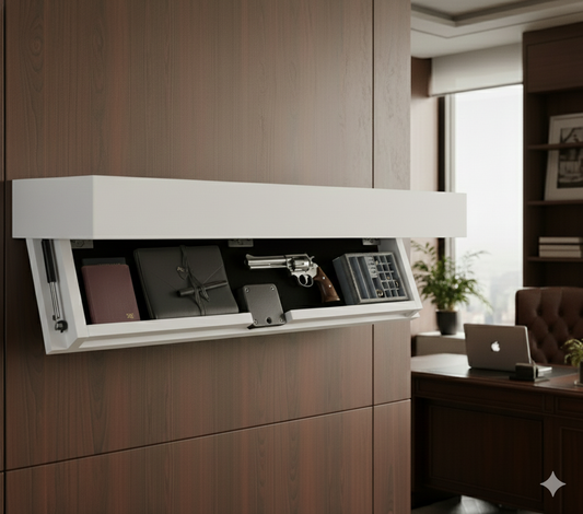 Zula Tasarım- Beyaz Sabit Raf